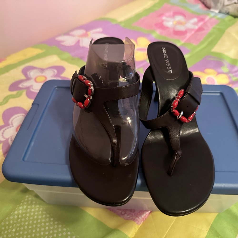 Brown sandals